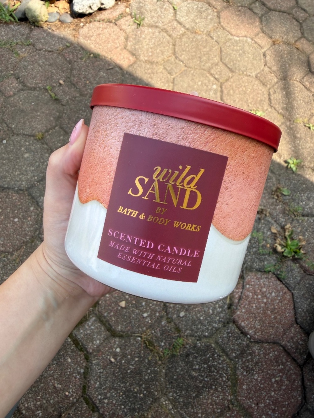 Bath & Body Works Wild Sand 3-Wick Candle, 14.5 Oz, Large Jar